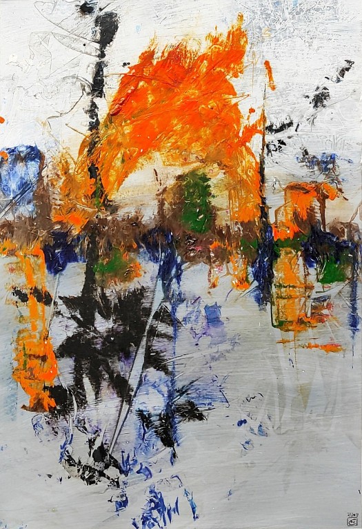 30x40, acryl auf papier